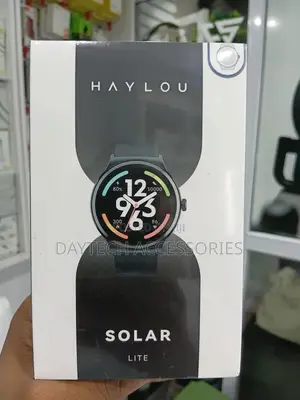 The Haylou Solar Lite Smartwatch - Black