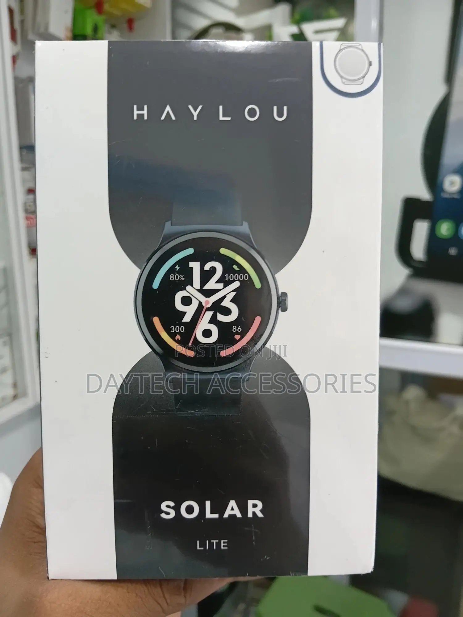 The Haylou Solar Lite Smartwatch - Black