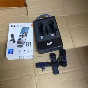 Wirecast Portable Dual Wireless Microphone for Android Phones