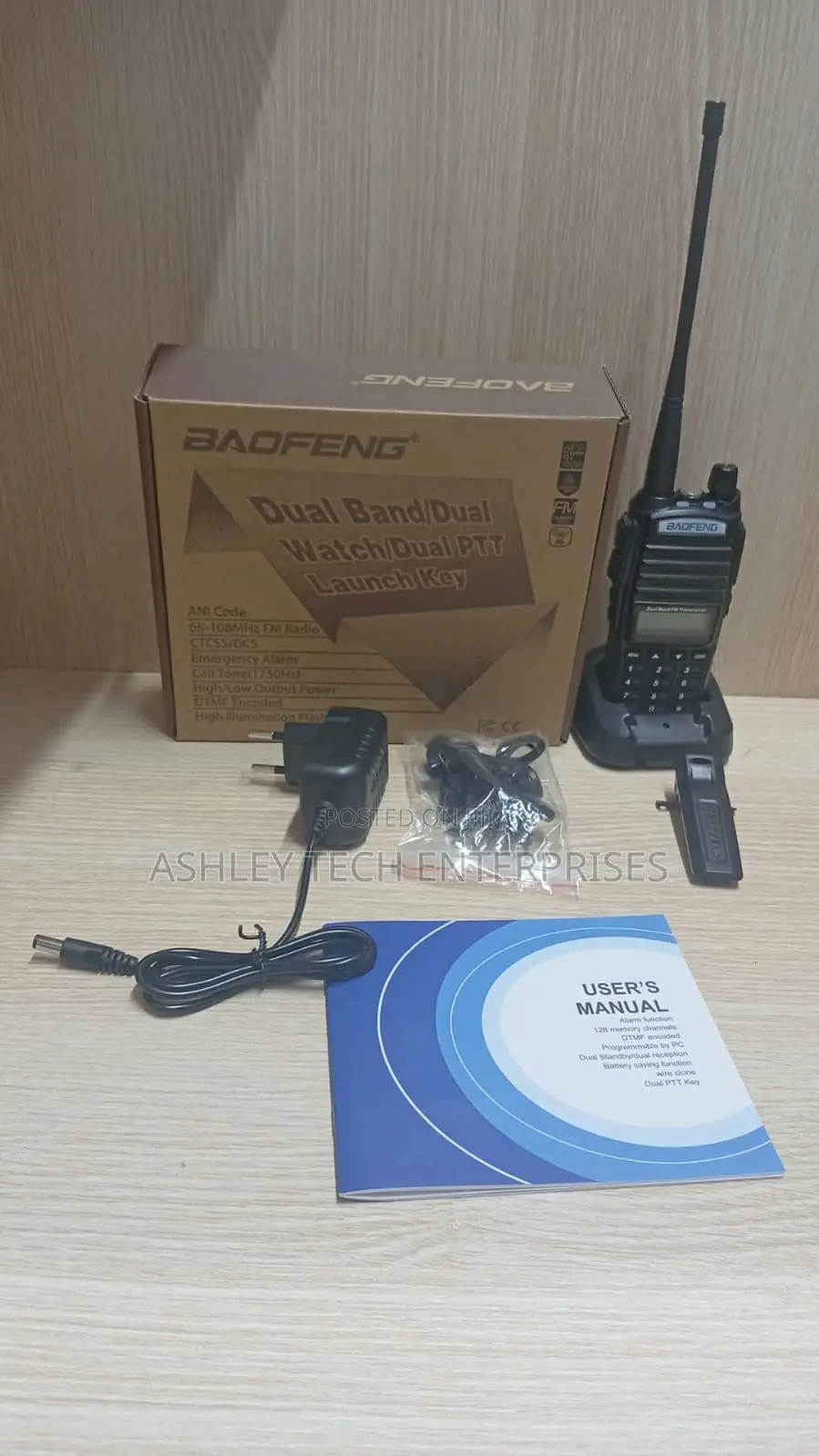 Baofeng Uv-82 Rechargeable Walkie Talkie ( New)