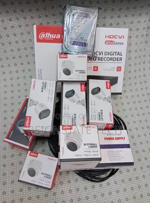 Dahua 8 Channel CCTV Camera Complete Kit Ir Full 1080p