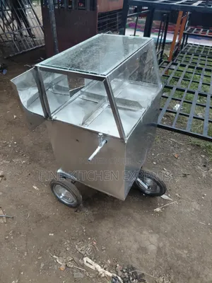 Snacks Display Trolley.