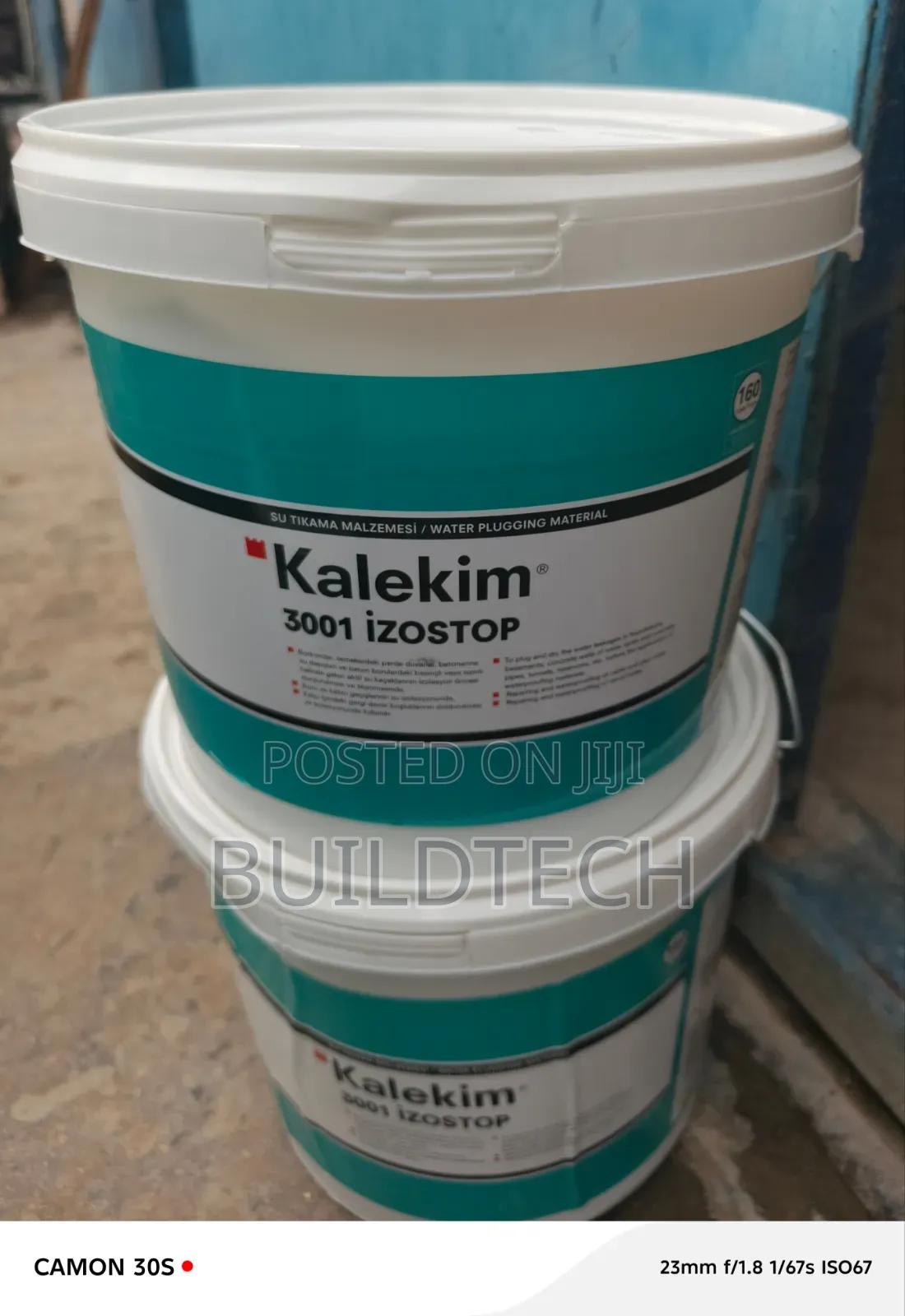Kalekim 3001 for Active Water Leak Sealing
