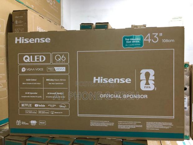 Hisense 43" Q6 Qled Tv