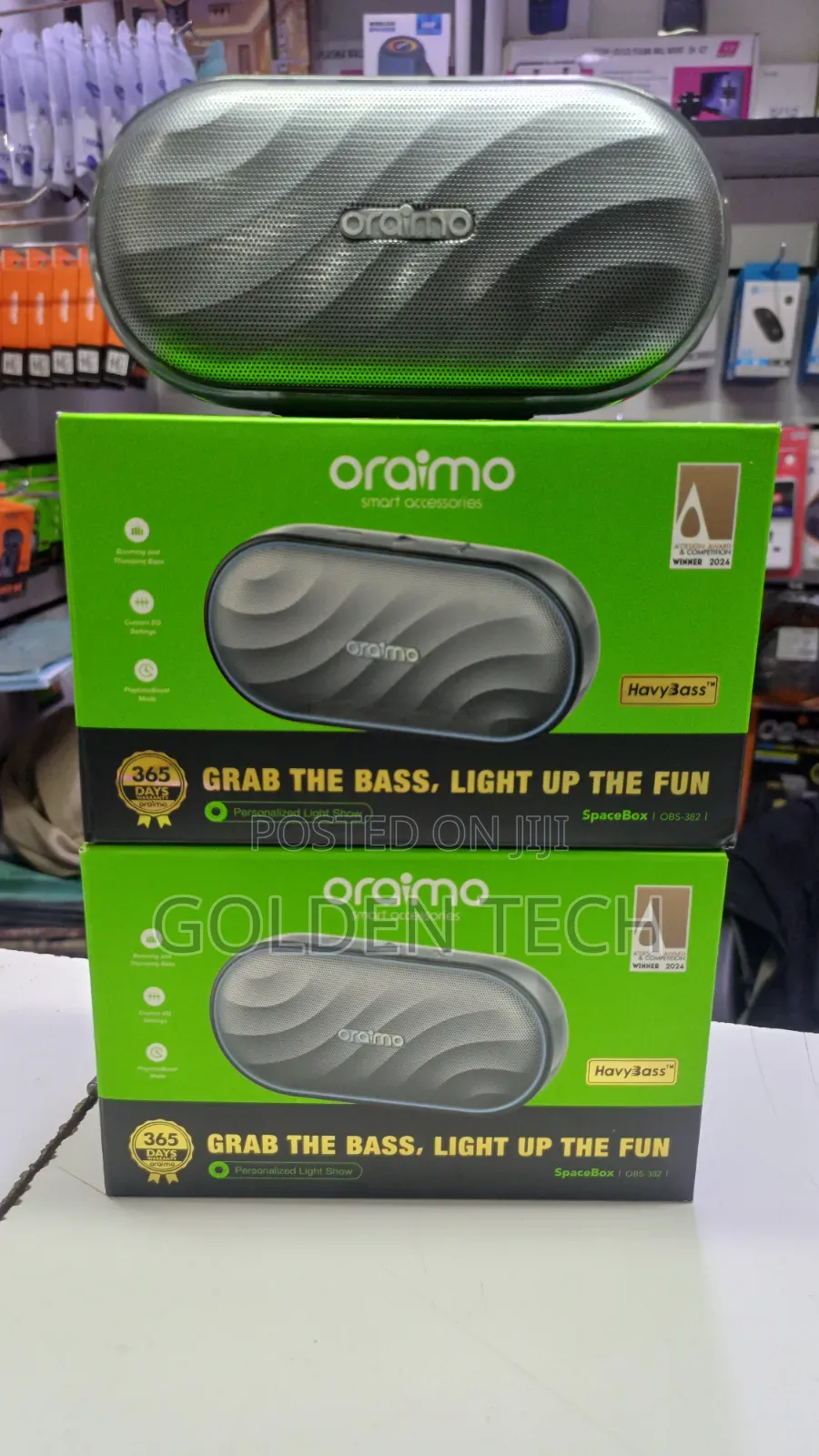 Oraimo Spacebox Bluetooth Fm Audio Speaker