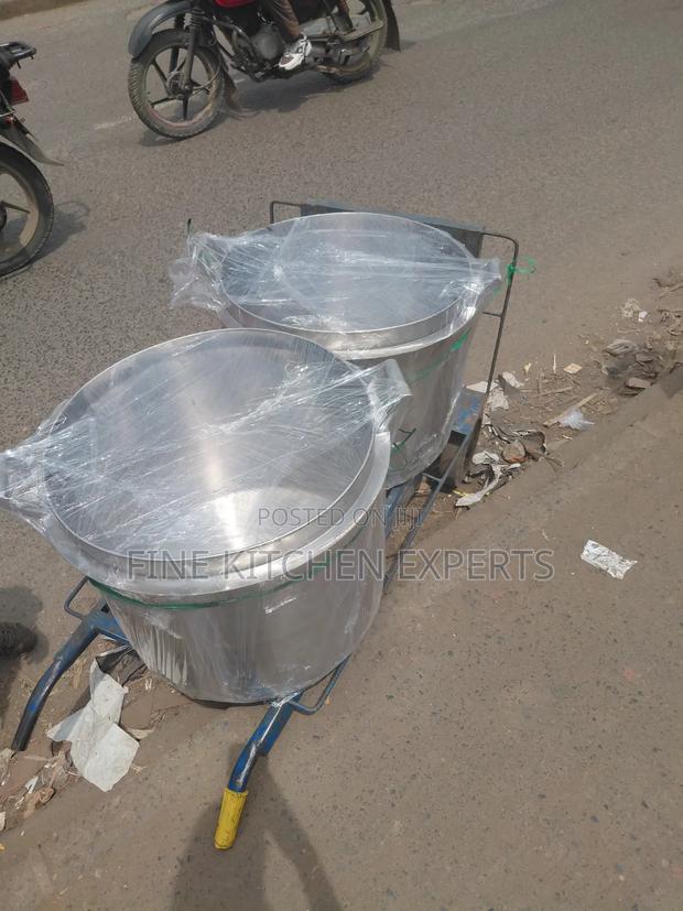 Heavy Duty Stainless Steel Sufuria
