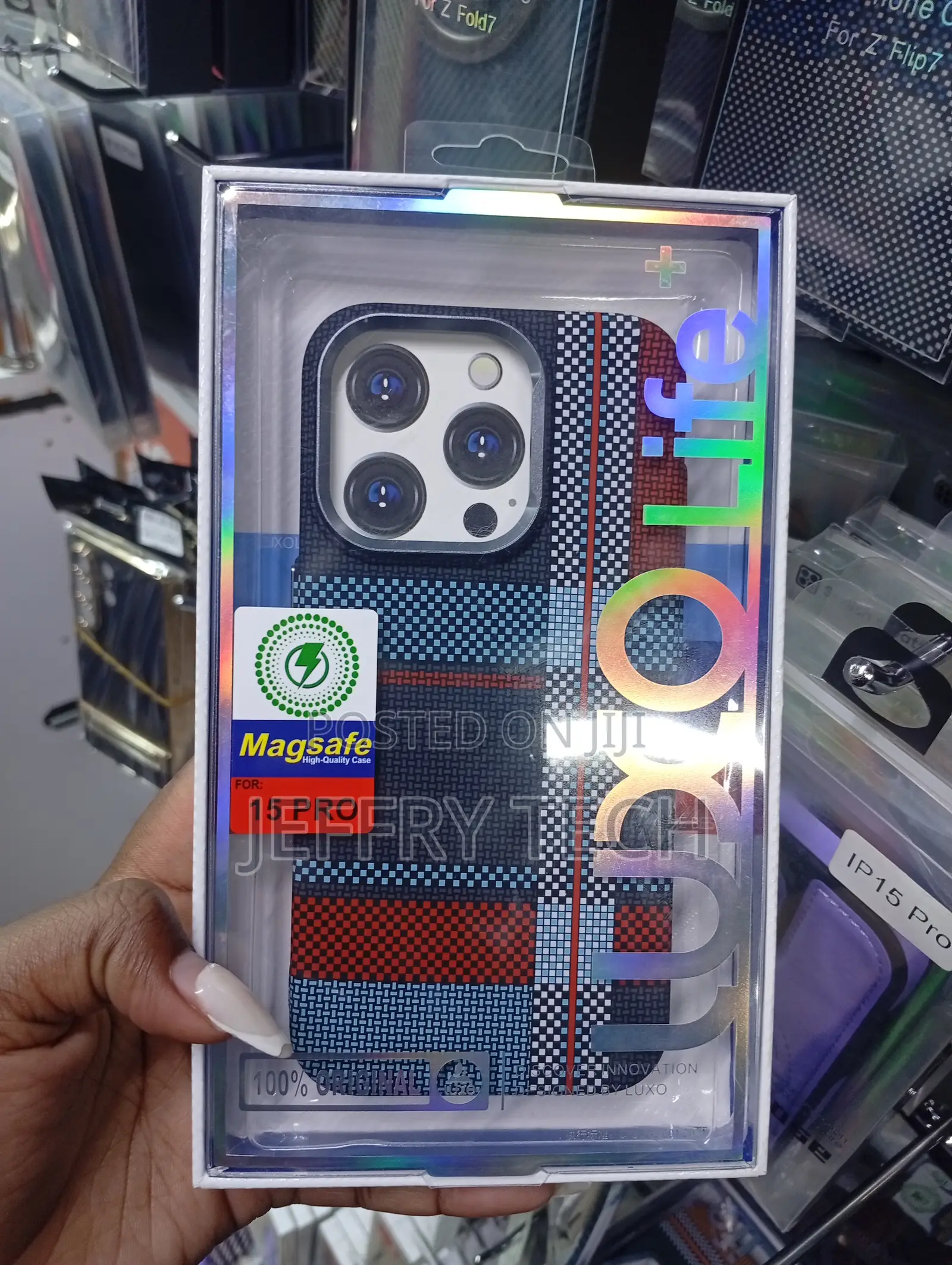 Life Tribal Carbon Fiber Case Specifically Built for the iPhone 15 Pro