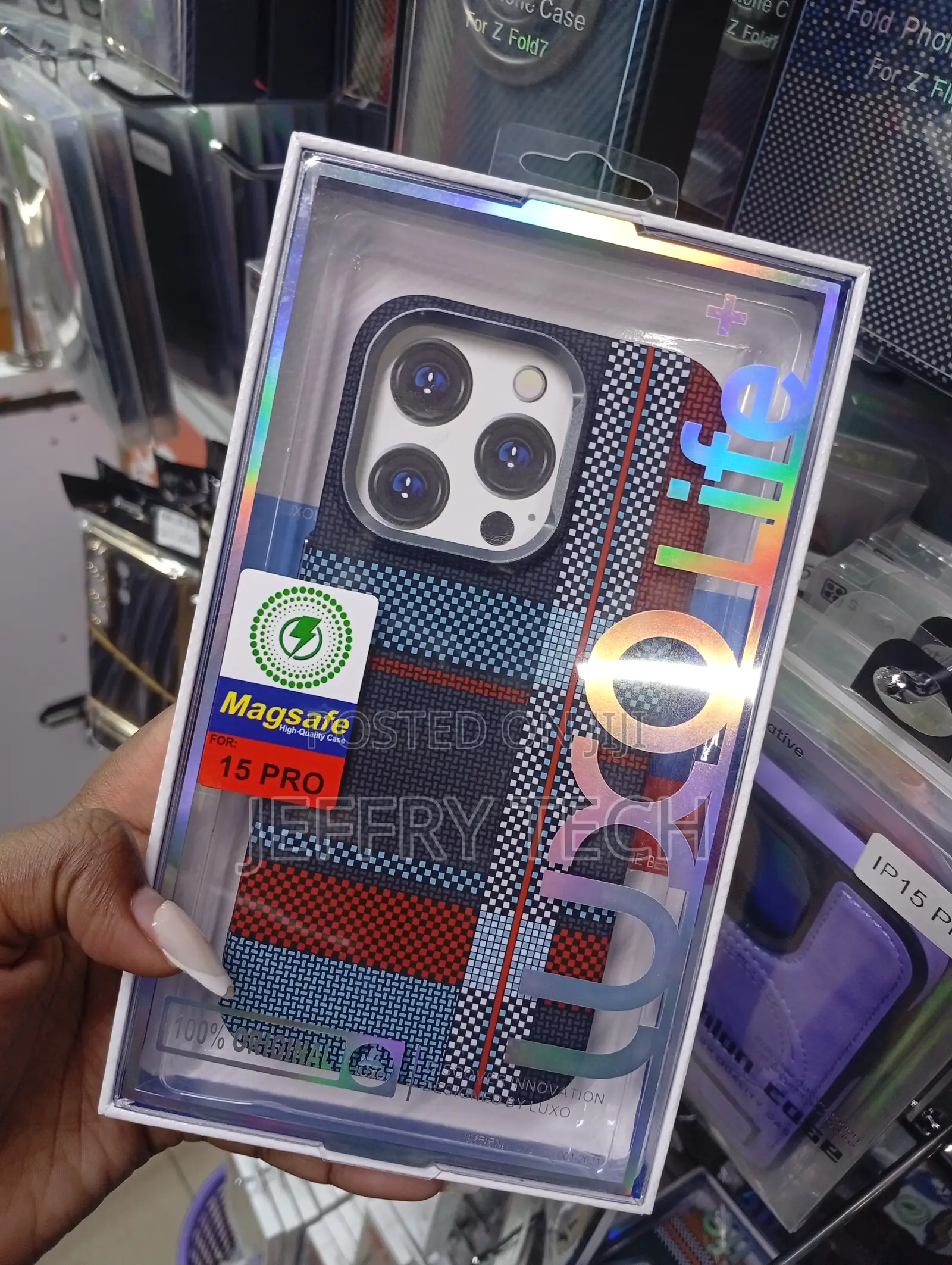 Life Tribal Carbon Fiber Case Specifically Built for the iPhone 15 Pro