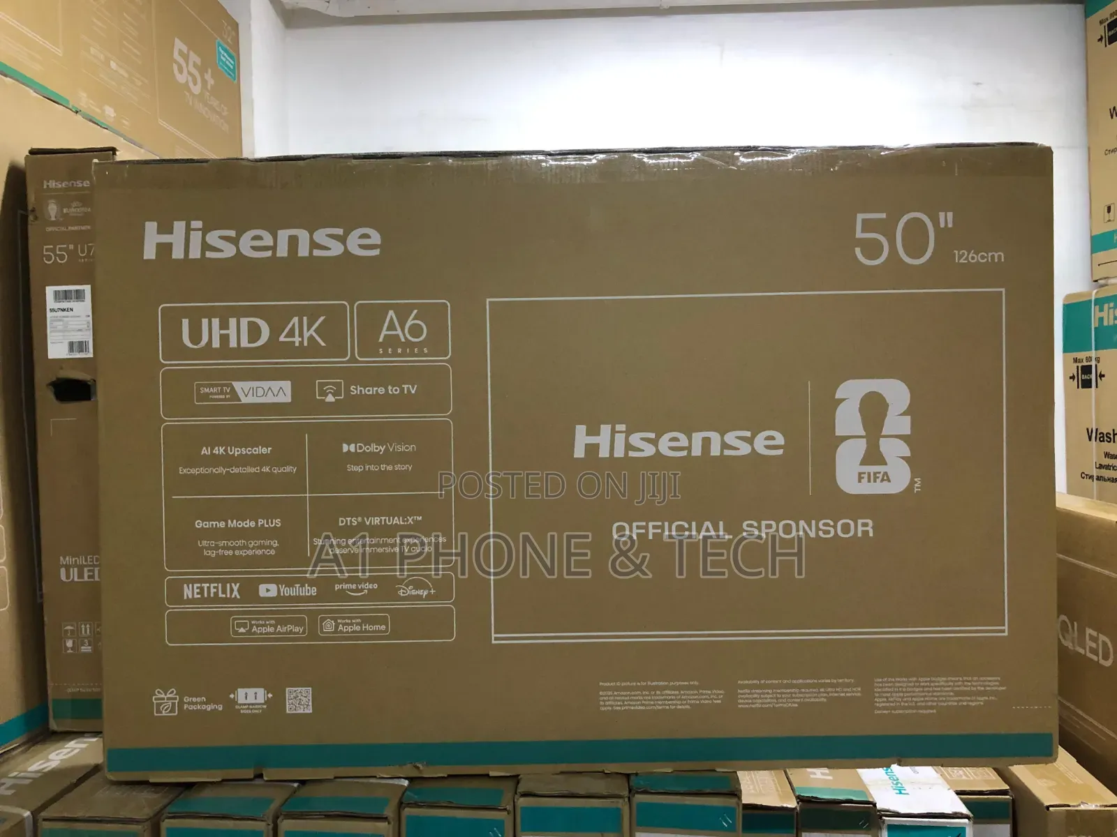Hisense 50"A6 Uhd Tv