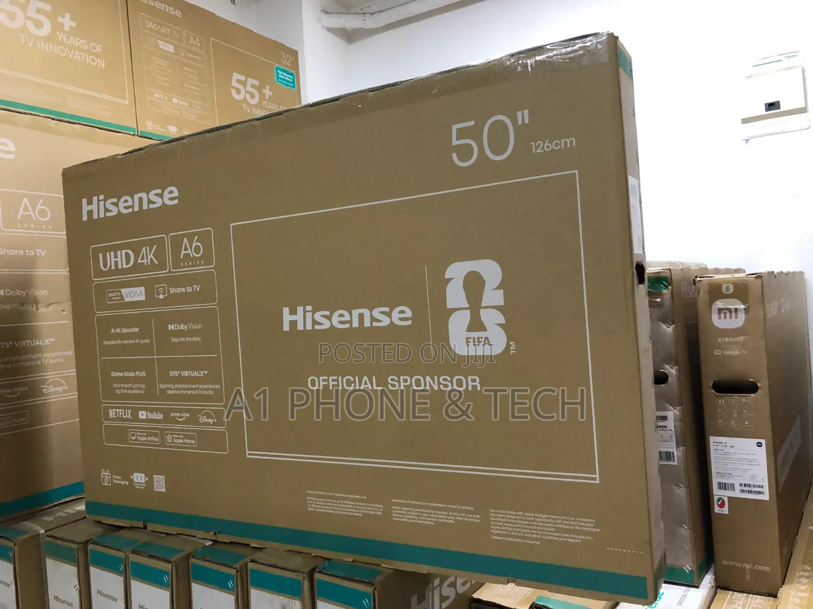 Hisense 50"A6 Uhd Tv