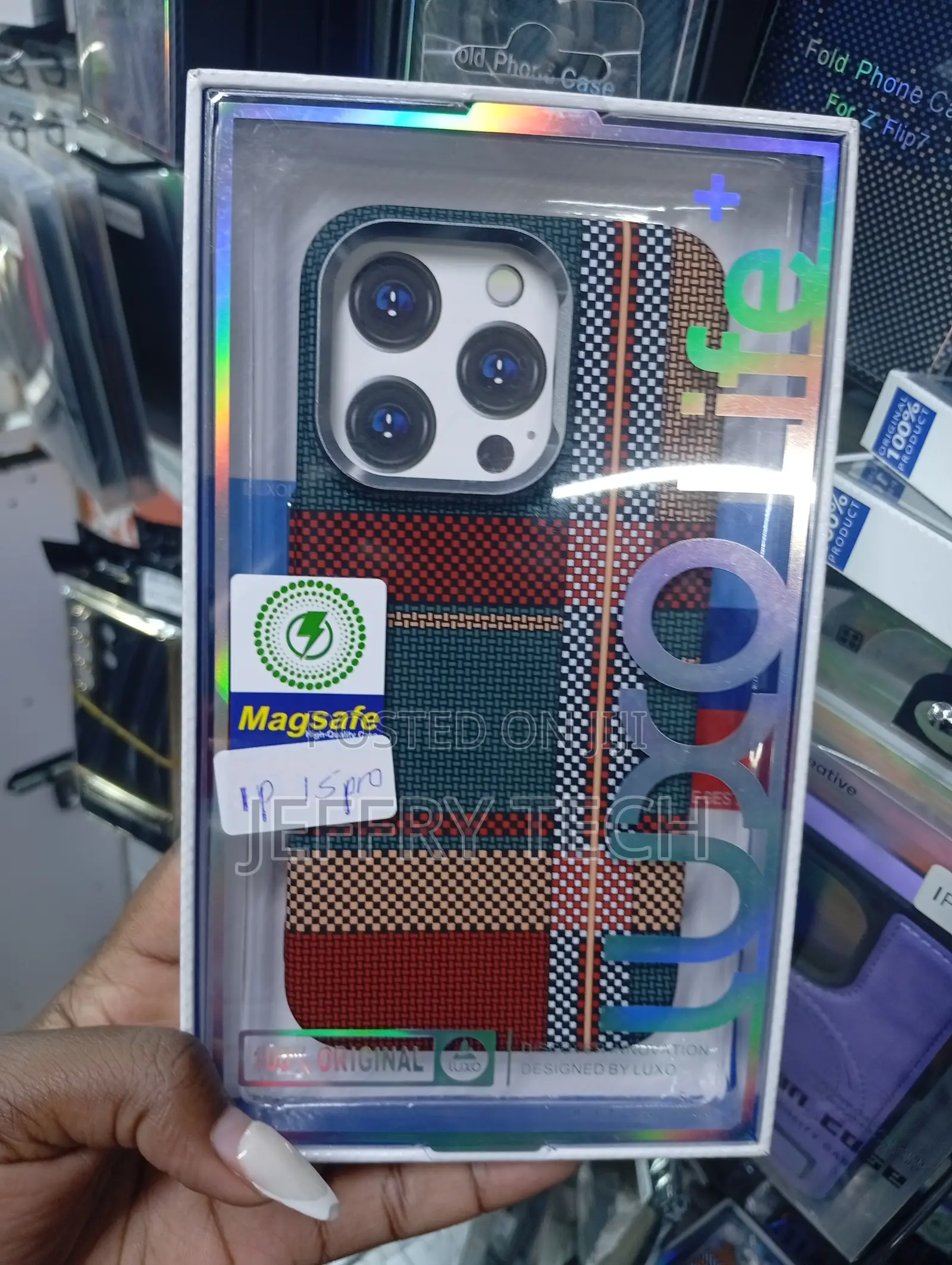 Brand Tribal Pattern Magsafe Phone Case Designed for the iPhone 15 Pro