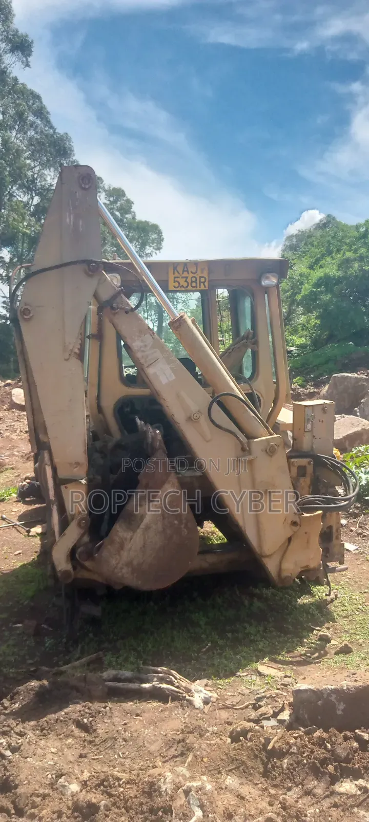 Backhoe Front Loader