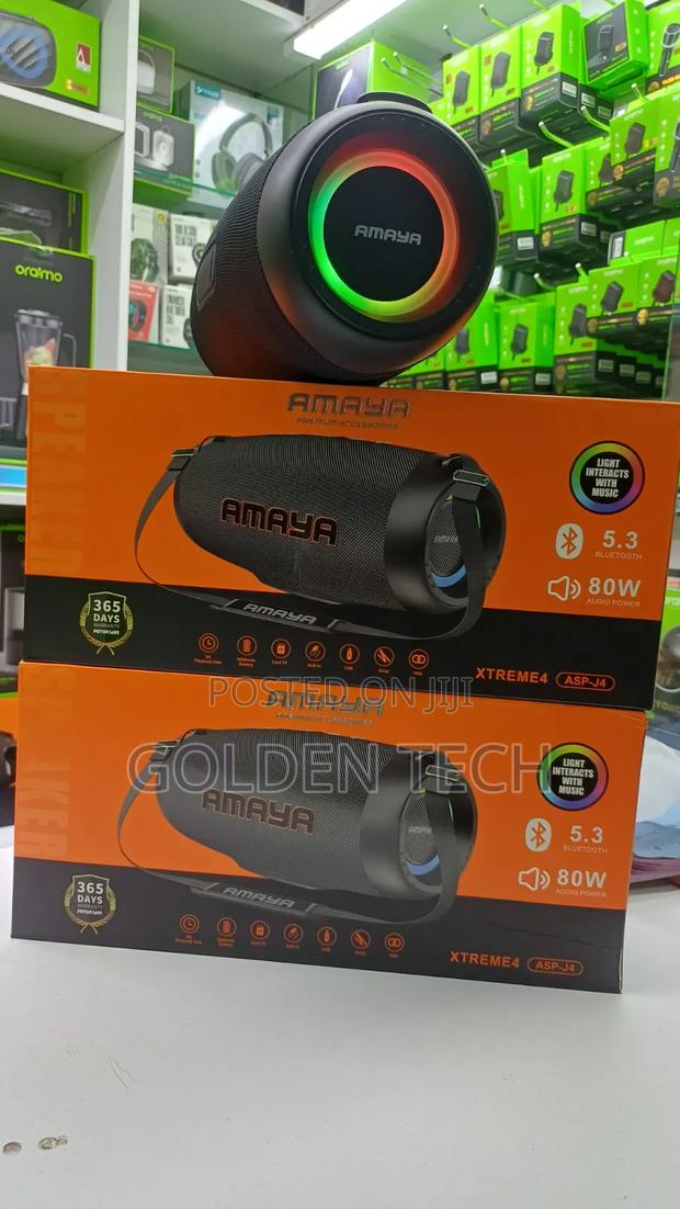 Amaya Xtreme4 Asp-J4 Portable 80w Bluetooth Speaker.