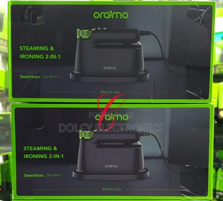 Oraimo Smart Iron Oei-801a 1740w Steaming Ironing 2-in-1