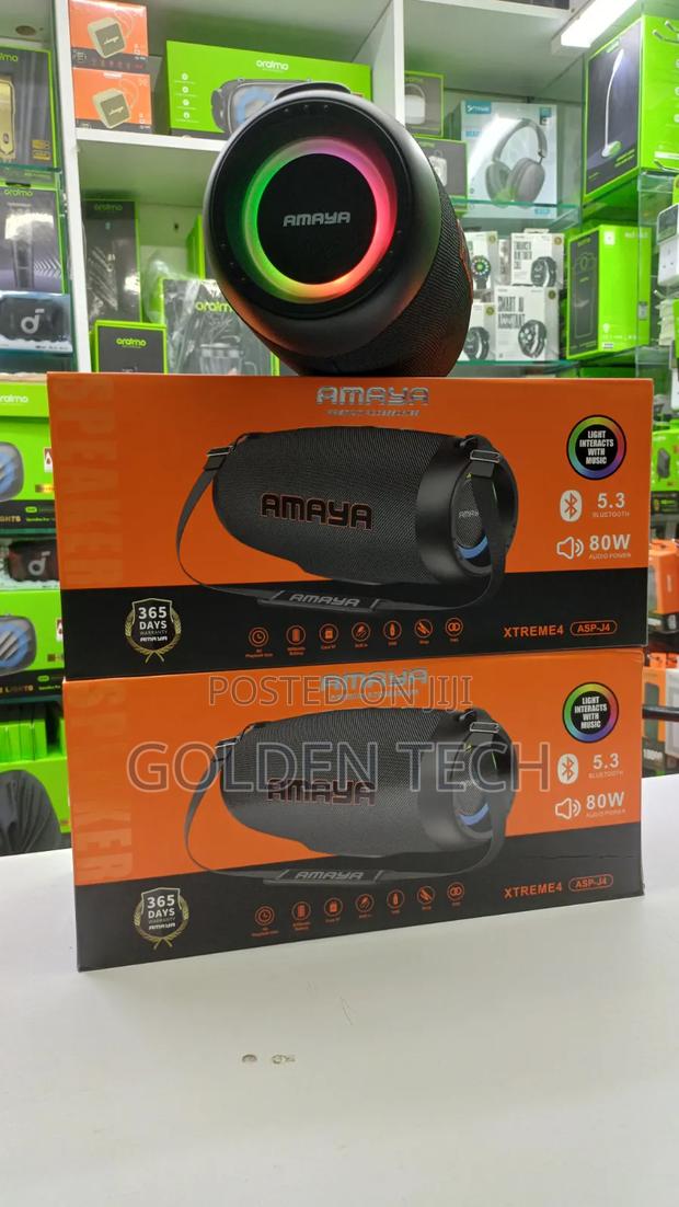 Amaya Xtreme4 Bluetooth Speaker With RGB Lights - main view