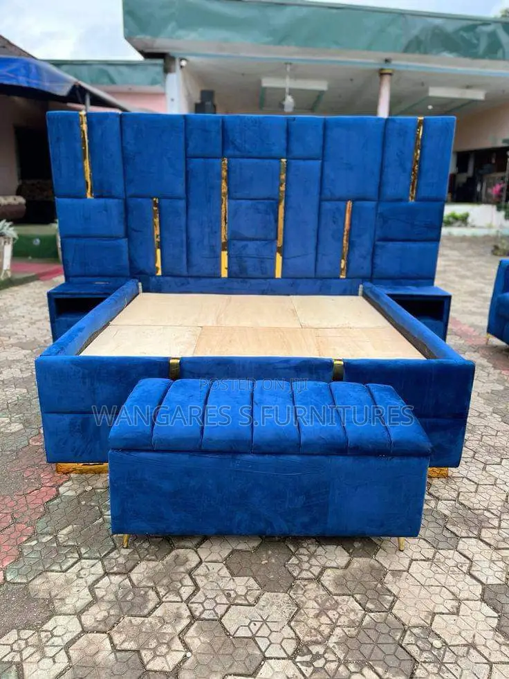 Blue Chester Bed