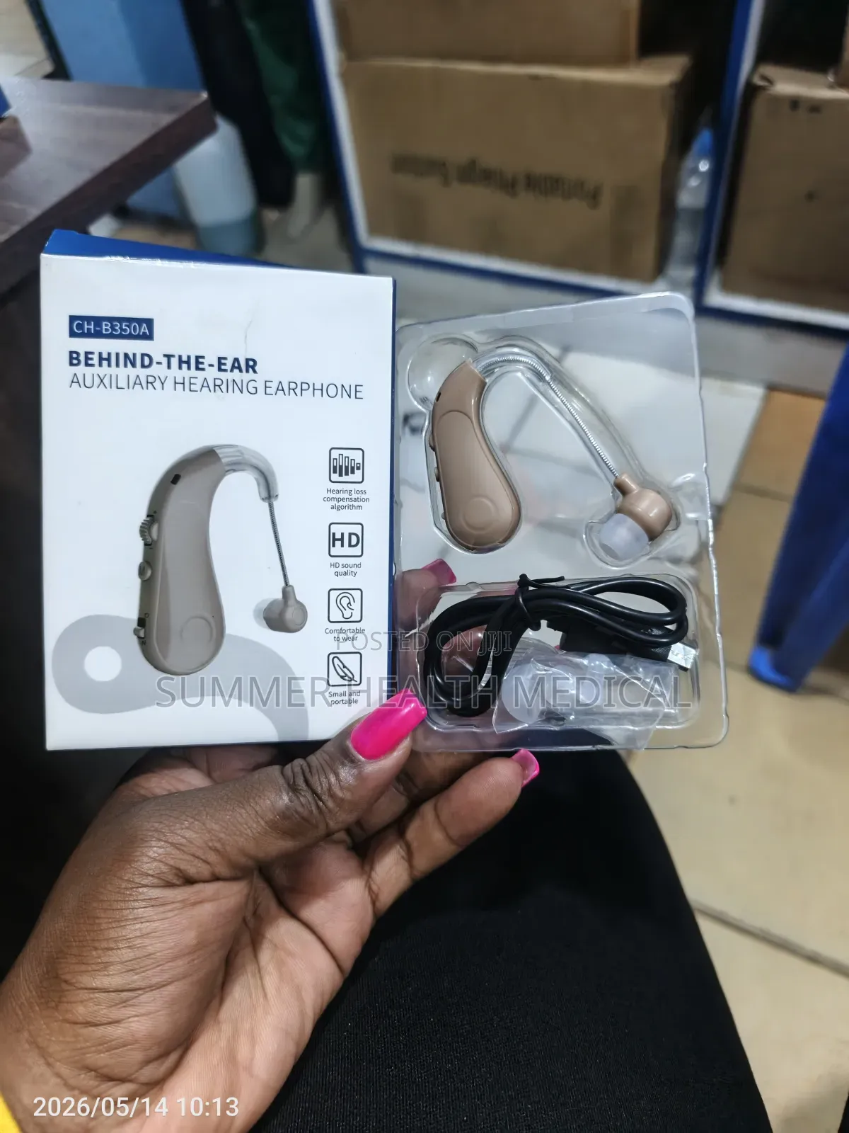 Rechargeable Hearing Aid