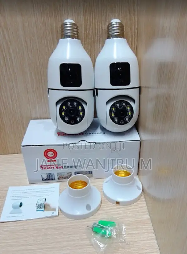 V380 Pro Dual Camera Bulb
