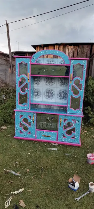 Pink and Blue Cabinet
