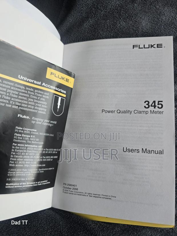 Fluke 345 Power Quality Clamp Meter – Brand New, With All Accessories. - thumbnail 3