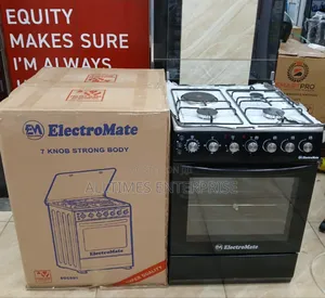 Electromate 60*60cm Standing Cooker 3g+1elecric