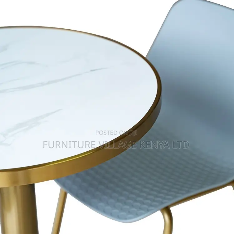 Round Shape Restaurant Dining Marble Table