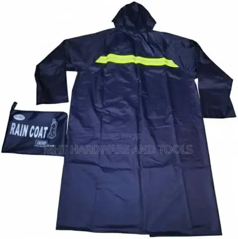 Rain Coat With Reflective Strip