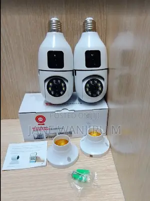 V380 Wifi Bulb Camera With Motion Alert System