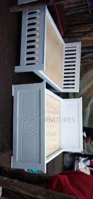 White Wood Bed 5x6
