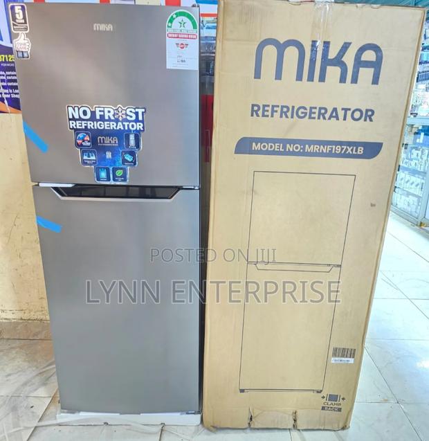 Mika 197 Litres No Frost Double Door Refrigerator