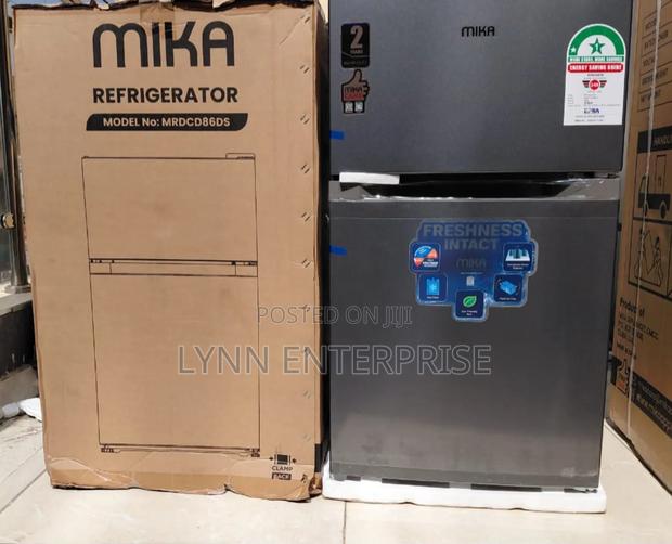Mika 86 Litres Double Door Refrigerator