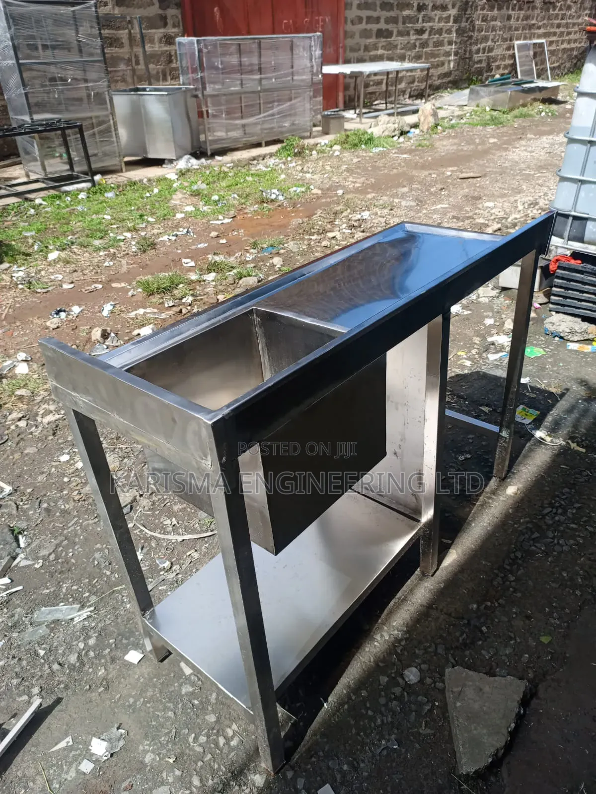 Professional Kitchen Single Sink