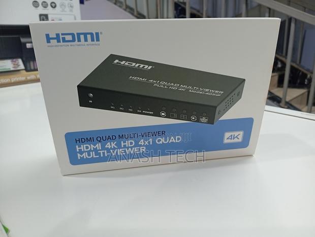 Hdmi Quad Display Switcher 4×1 – Professional Multi-Screen Solution - main view