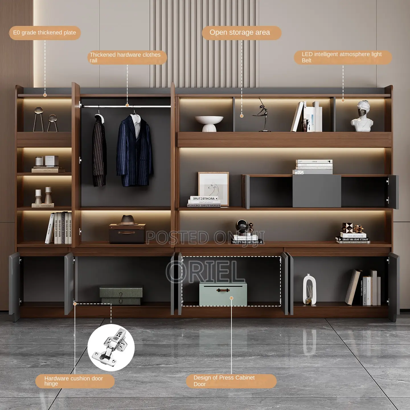 Office Cabinet : Executive High-End Luxury Office C.E.O Cabinet