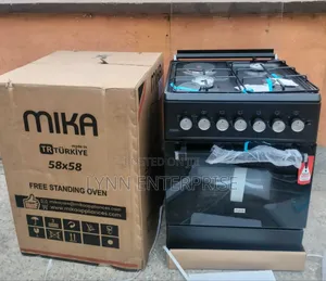 Marble Mika Standing Cooker 58 X 58 Cm 3gas