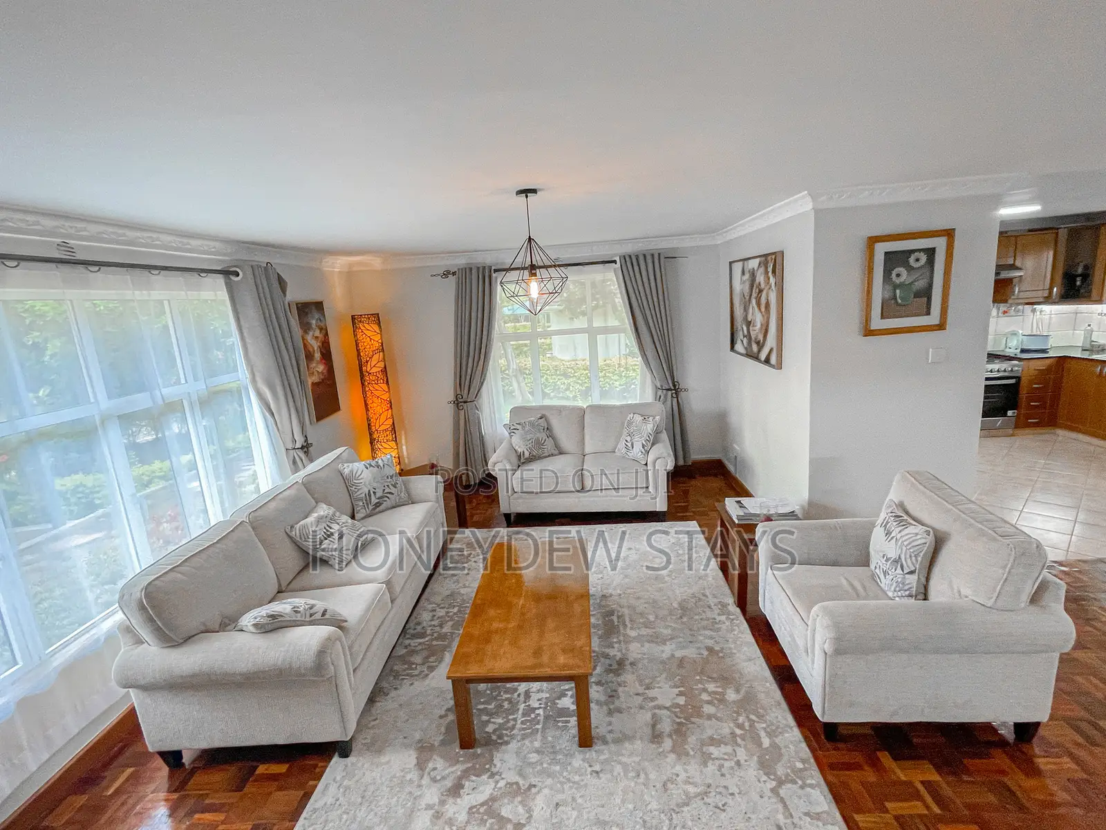 Modern Cozy 5br Furnished Family Home at Greenpark, Mombasa Road