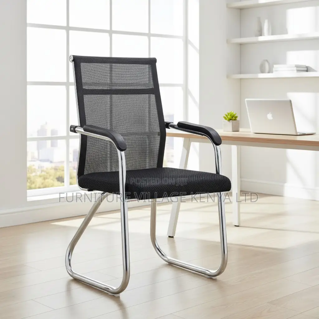Ergonomic Reception Guest Arm Chair