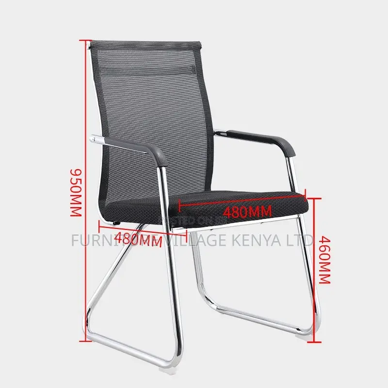 Ergonomic Reception Guest Arm Chair
