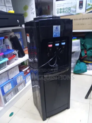 Nunix Freestanding Black Water Dispenser Hot, Normal, and Cold