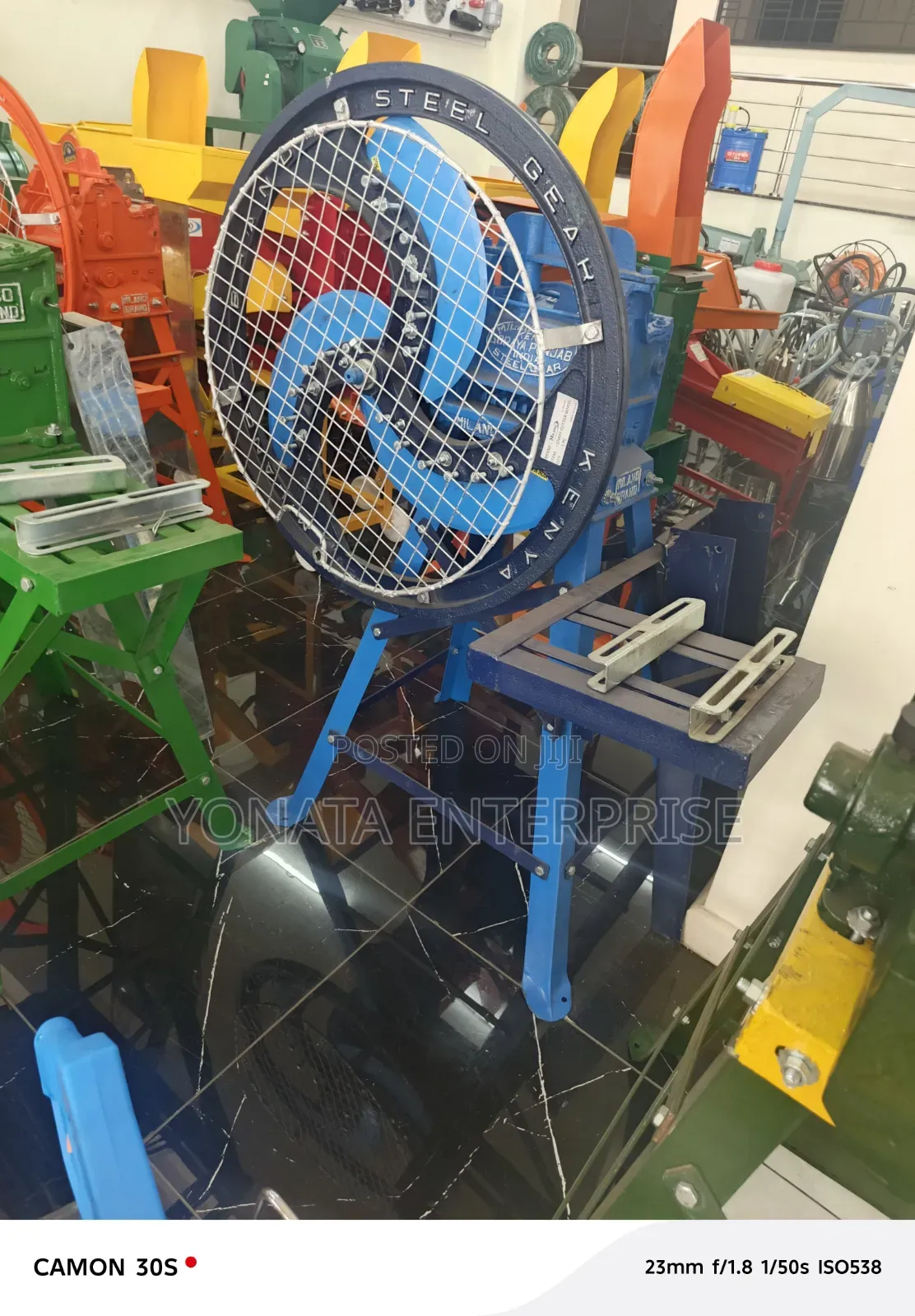Livestock 3 Blades Chaff Cutter Either Electric or Diesel