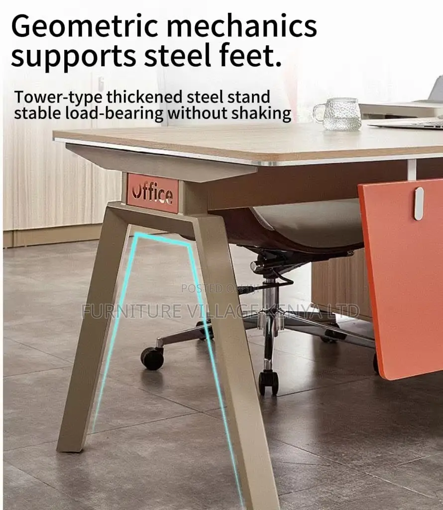 1800mm Manager's Official Office L-Shaped Desk