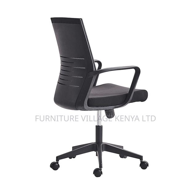 Swivel Medium Mesh Back Ergonomic Study Chair - thumbnail 7