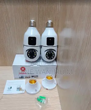 V380 Pro Wireless PTZ Security Bulb Camera