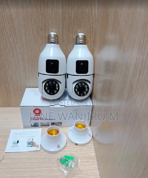 V380 Pro Wireless PTZ Security Bulb Camera