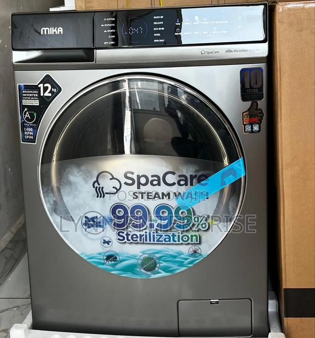 Mika Washing Machine, 12kg. Wash and Spin