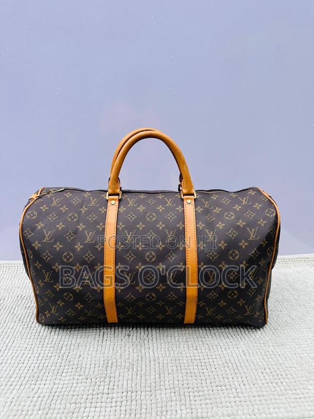 Authentic Louis Vuitton Keepall 50 Monogram Travel Bag - main view