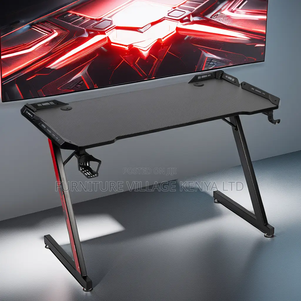 1200mm Generic Smart Black Home Gaming Desk