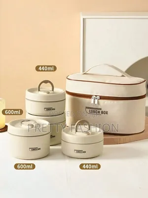 5in 1 Insulated Lunch Bag Srt Combo
