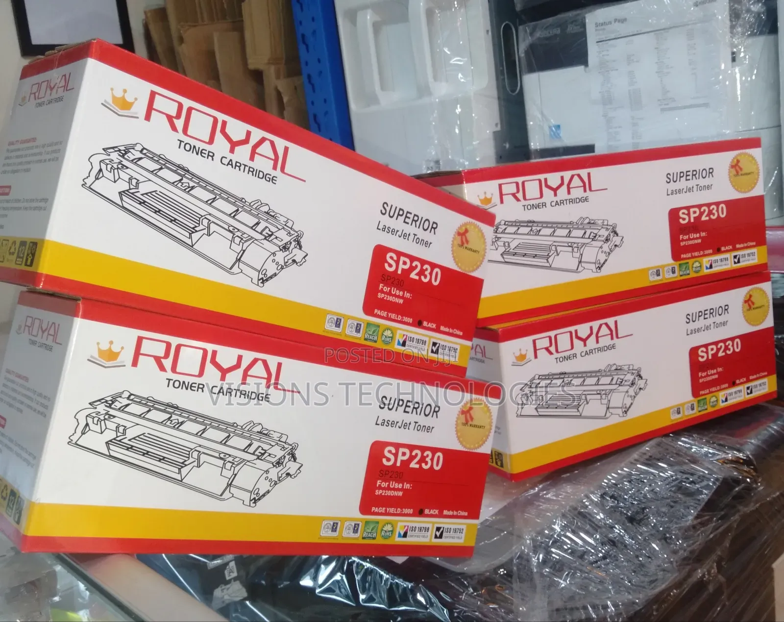 Toner for Ricoh P200 Printer (Sp230)