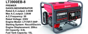 Premier Gasoline Generator 2.2kw Ac Power Output